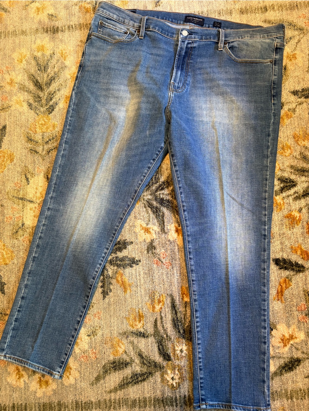Lucky Brand 410 Athletic Fit Slim Jeans Mens Size 42x30